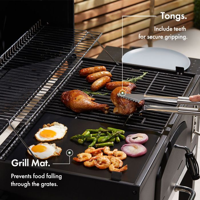 30PCS BBQ Tool Set - Stainless Steel