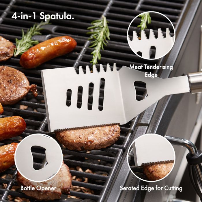 30PCS BBQ Tool Set - Stainless Steel