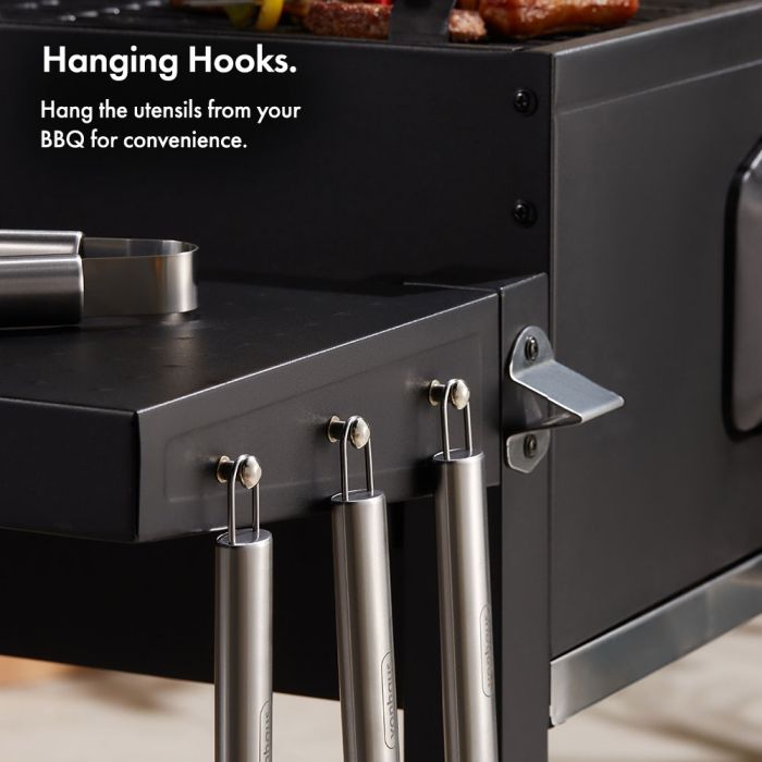 30PCS BBQ Tool Set - Stainless Steel