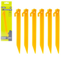 Summit 8.5" Yellow Power Pegs - 6 Pack