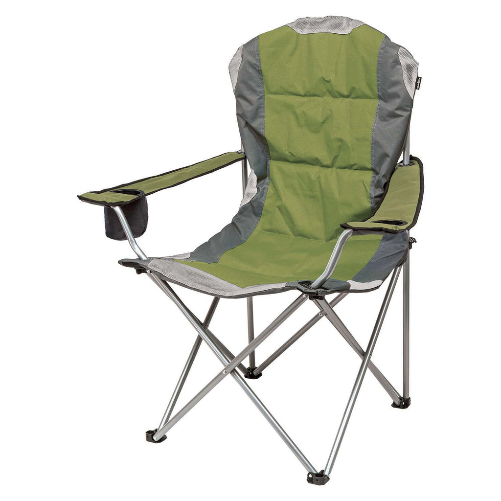Padded Relaxer Camping Chair Forest Green