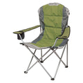 Padded Relaxer Camping Chair Forest Green