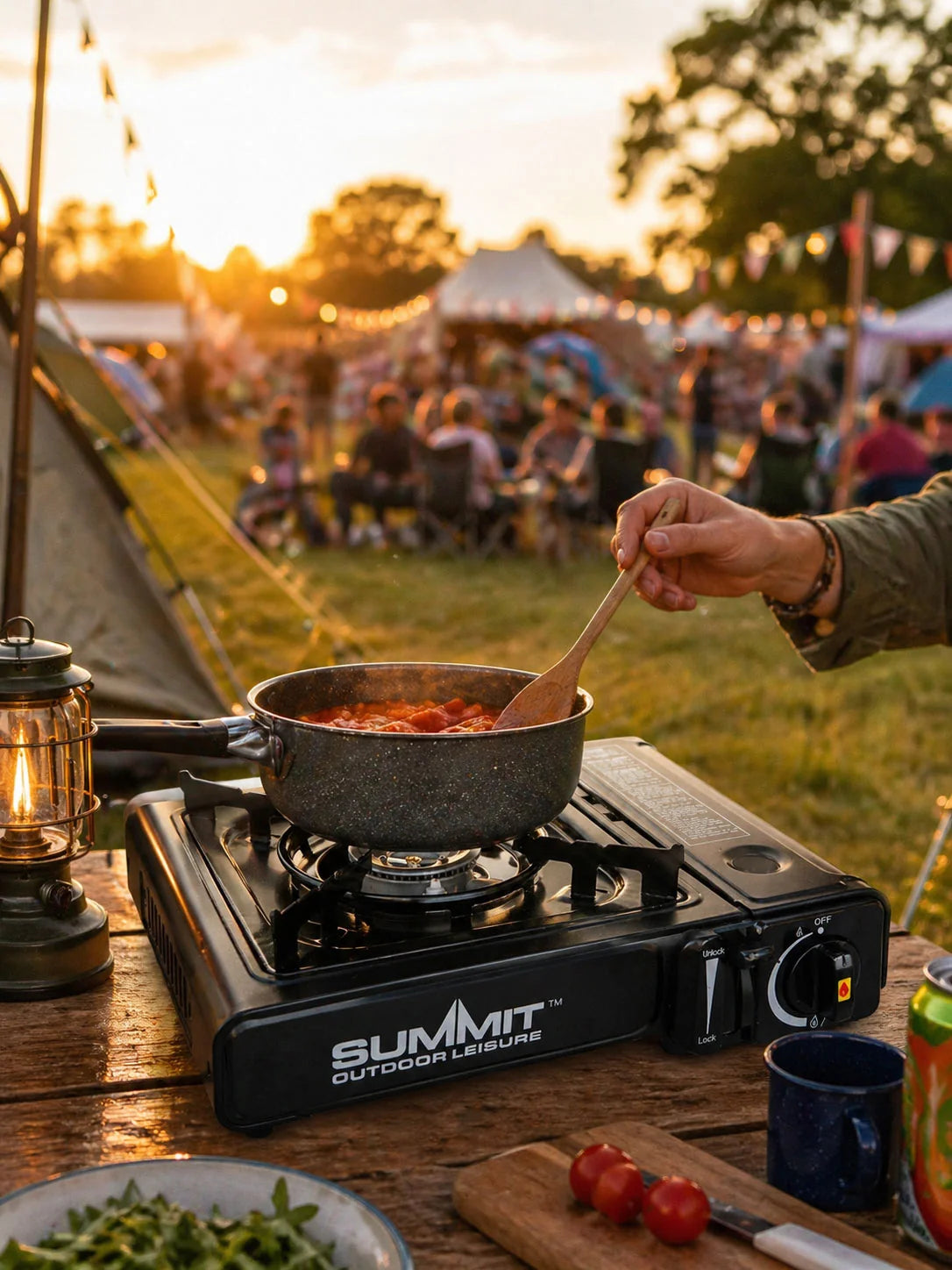 Portable Butane Camping Gas Stove – Single Burner