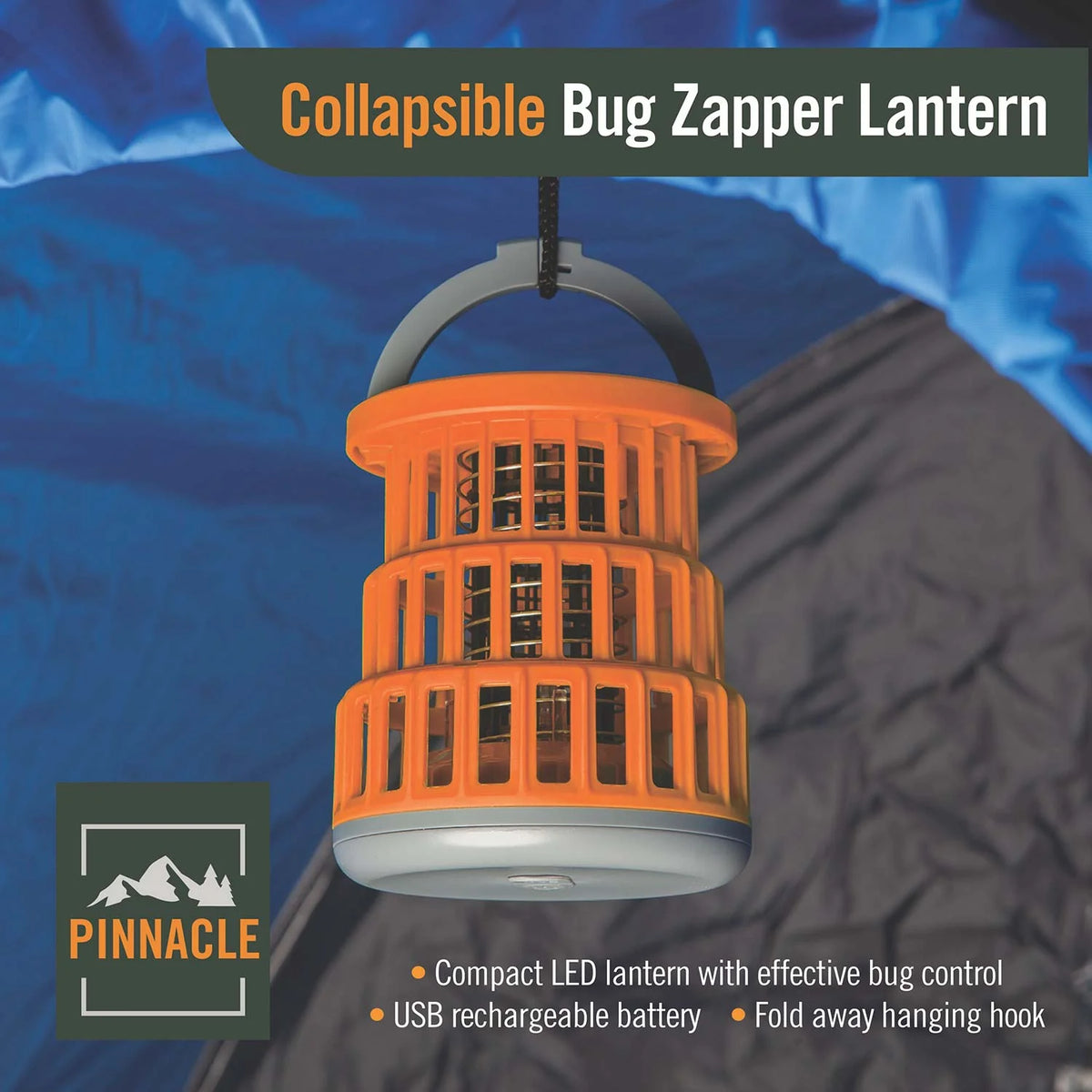 Collapsible Camping Bug Zapper & Lantern