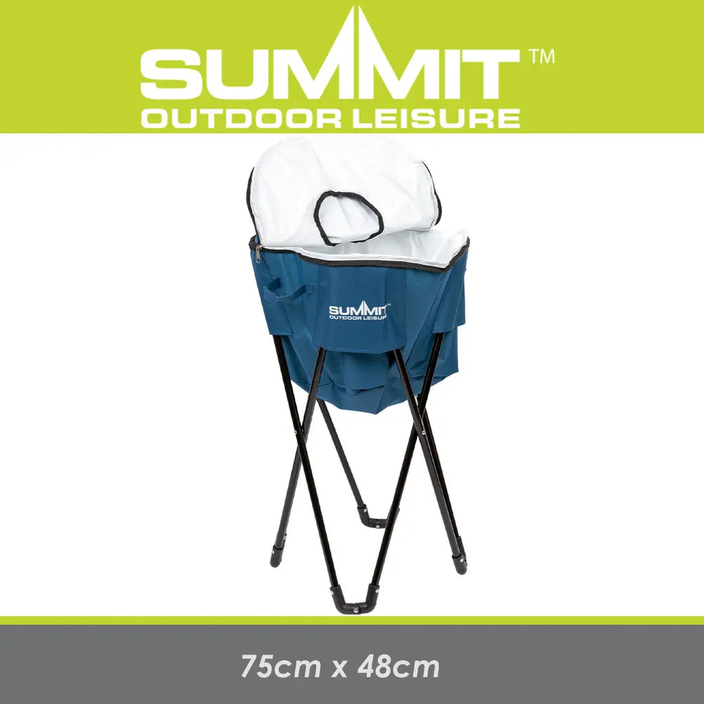 Camping Cooler Bag with Stand – Portable Insulated Cool Bag