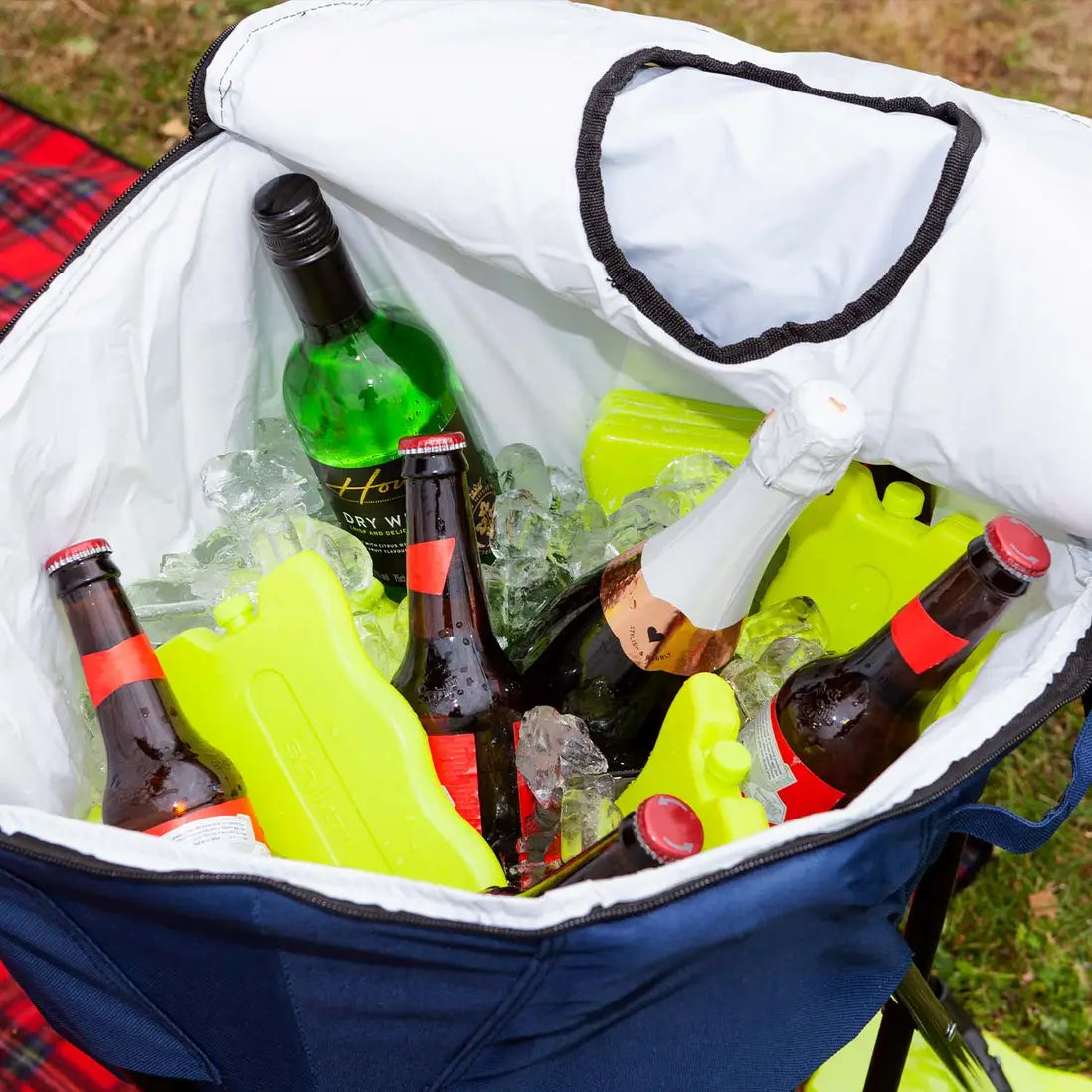Camping Cooler Bag with Stand – Portable Insulated Cool Bag