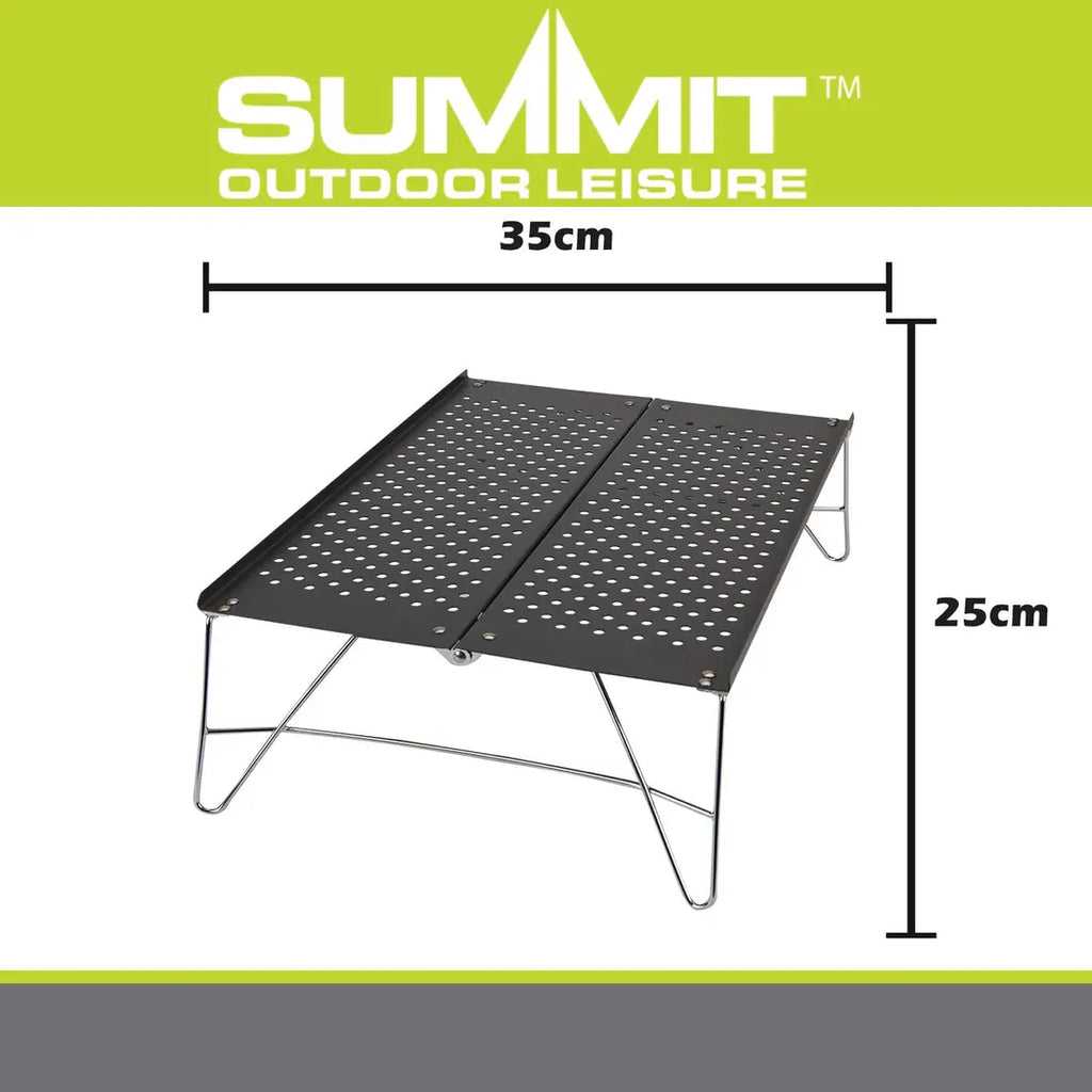 Summit Small Folding Table - Black