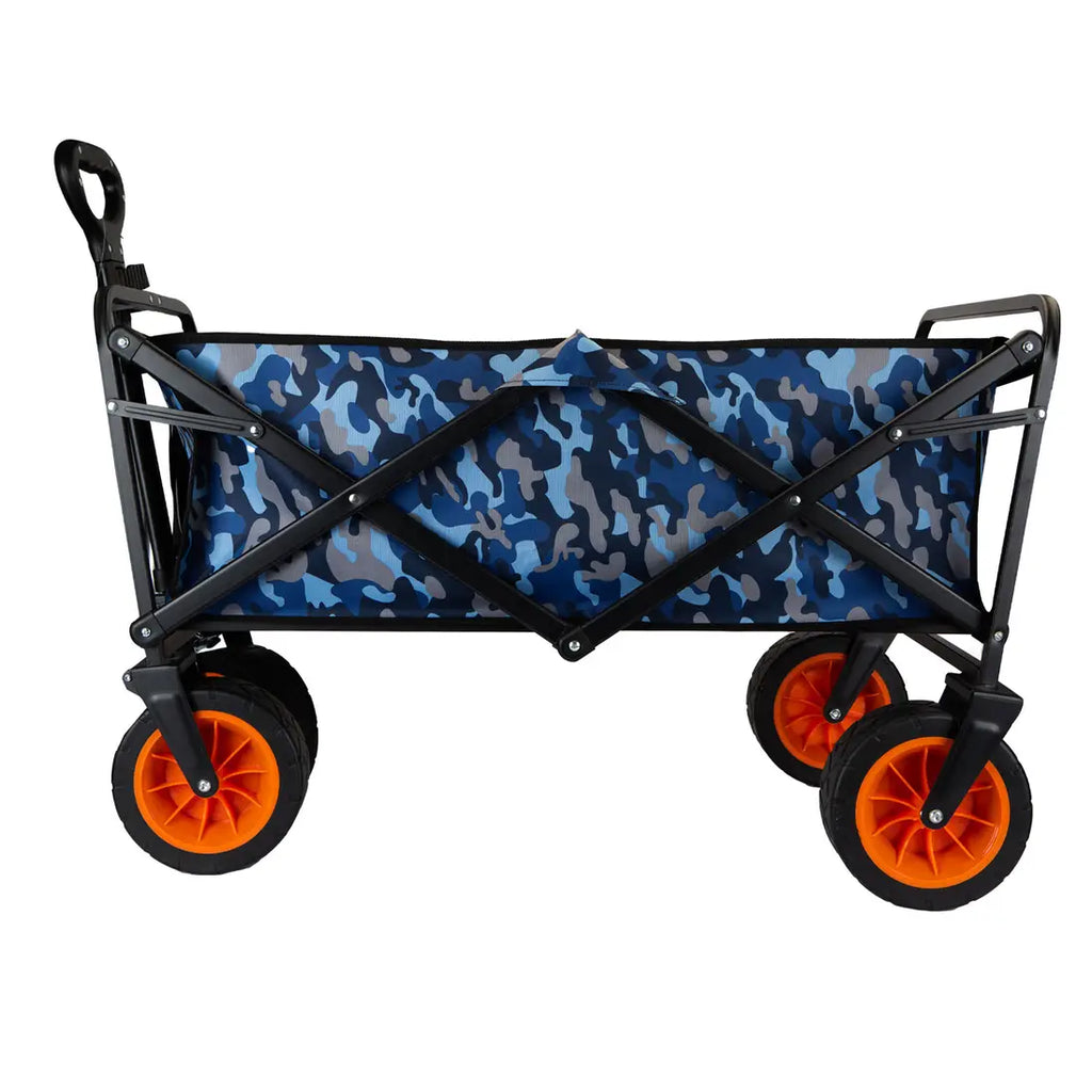 Summit Folding Festival Trolley - Blue Camo