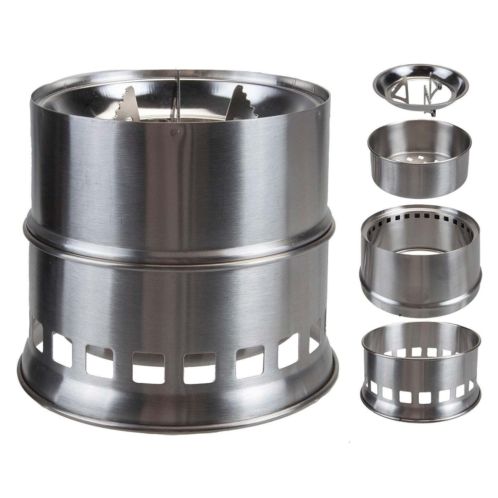 Portable Multifuel Camping Stove – Compact Outdoor Cooking Stove