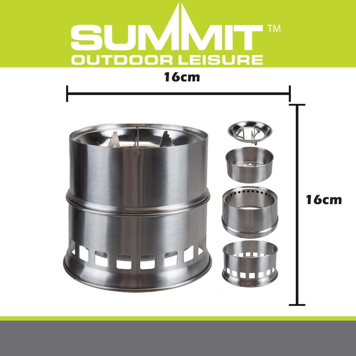 Portable Multifuel Camping Stove – Compact Outdoor Cooking Stove