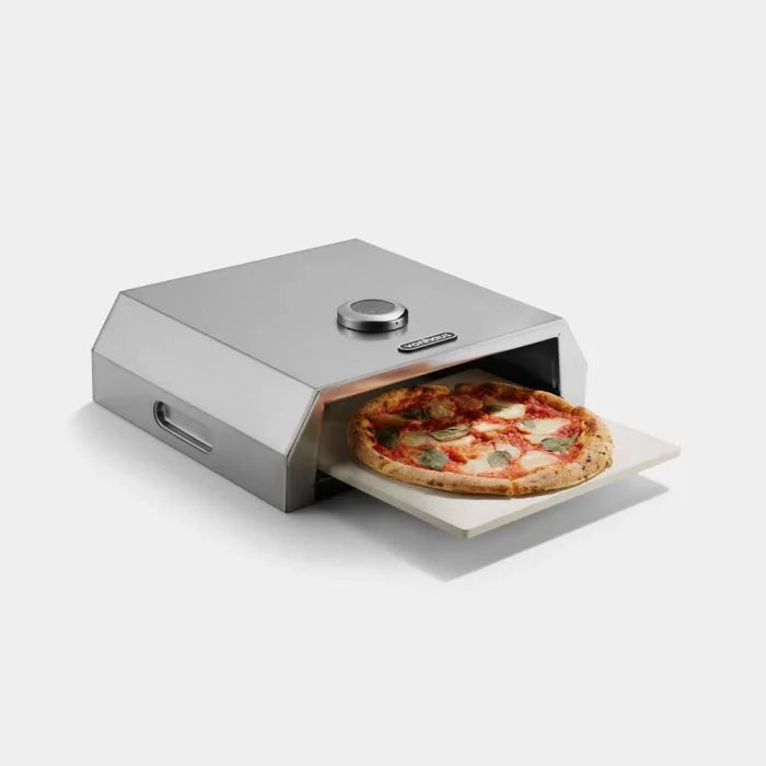 BBQ Pizza Oven with Stone – Stainless Steel Grill-Top Pizza Oven