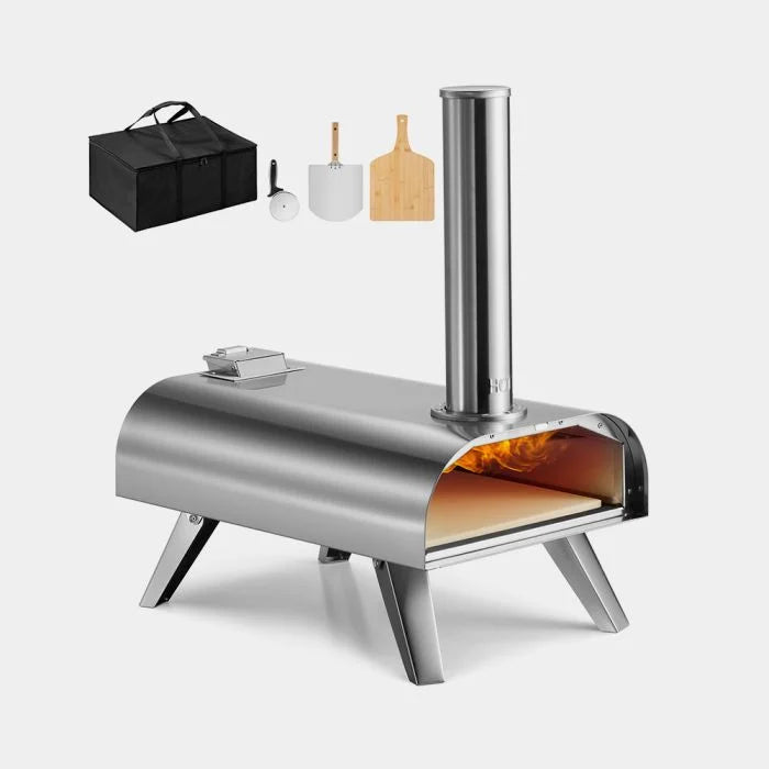 Outdoor Tabletop Pizza Oven with Accessories – For Up to 12″ Pizzas