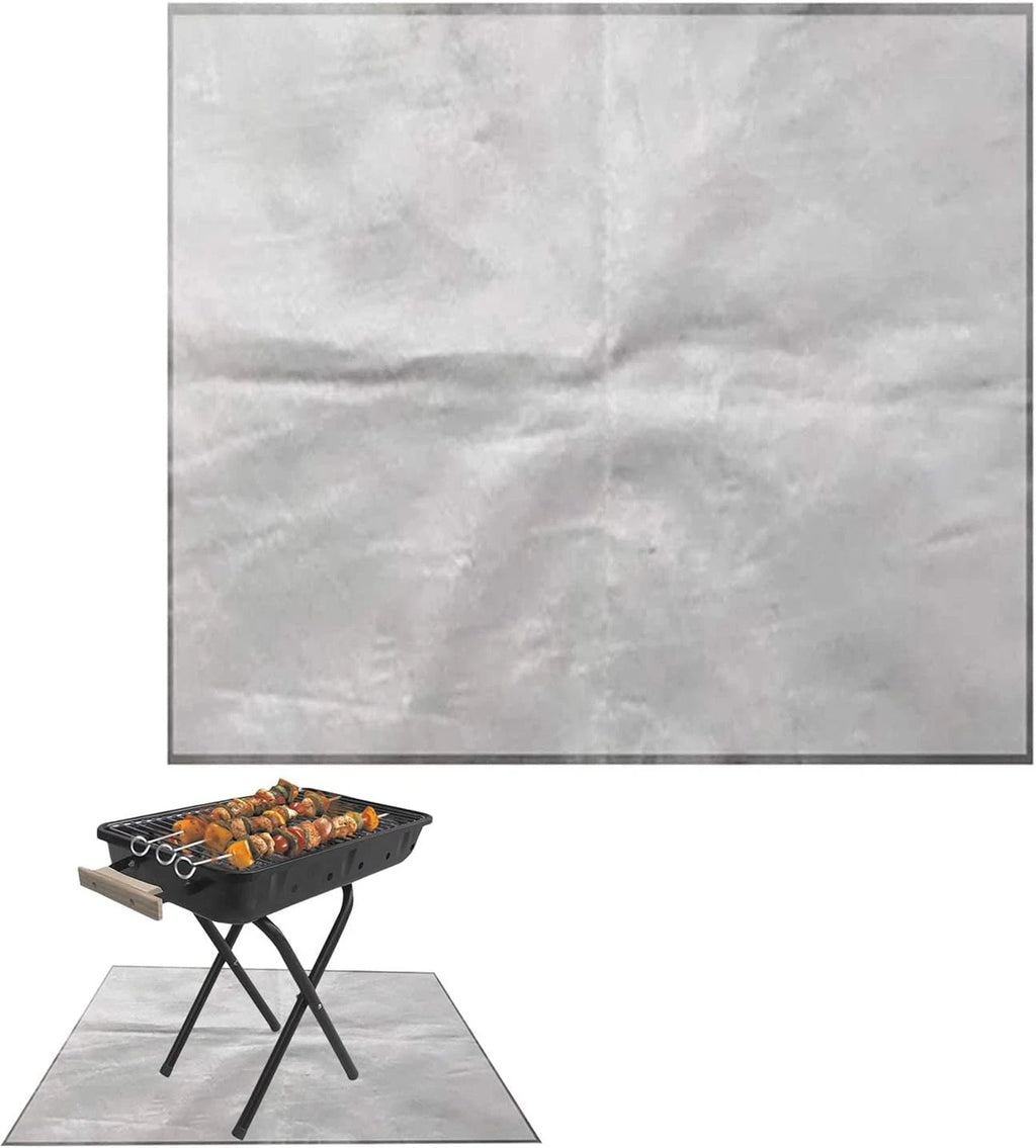 Fireproof BBQ & Fire Pit Mat – Flame Retardant Ground Protector
