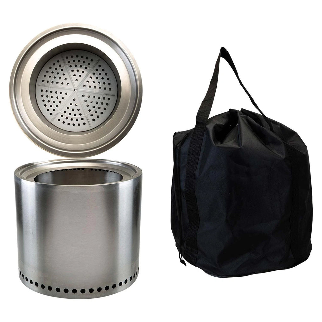 Premium Smokeless Fire Pit with Accessories